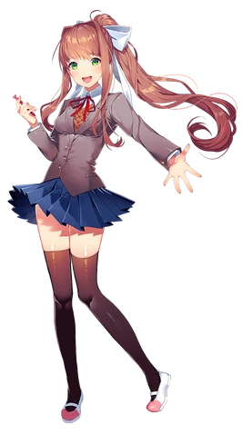Monika (DDLC) | Wiki Doki Doki Literature Club ! | Fandom