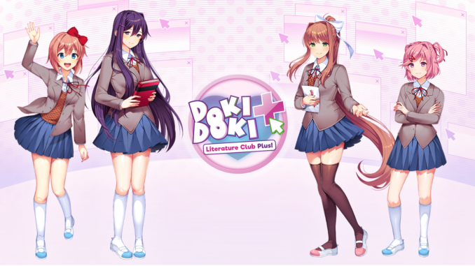 Doki Doki Literature Club!Team Salvato Fan art Protagonista, o