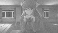 Image apparaissant dans le générique si les joueurs ont supprimé Monika avant de voir le CG.