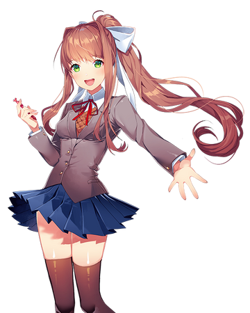 Monika Doki Doki Literature Club Wiki Fandom Monika Doki Doki Literature Club Wiki Fandom