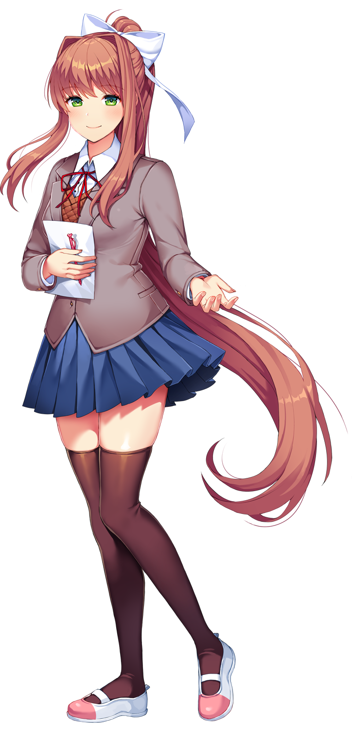 Monika | Doki Doki Literature Club Wiki | Fandom