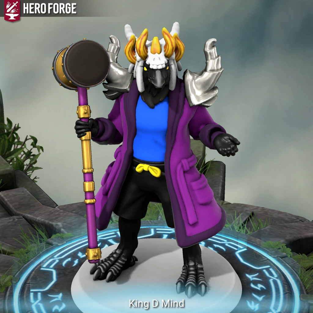 King D-Mind Hero Forge | Fandom
