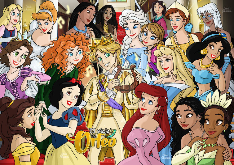 disney princesses all together 2022
