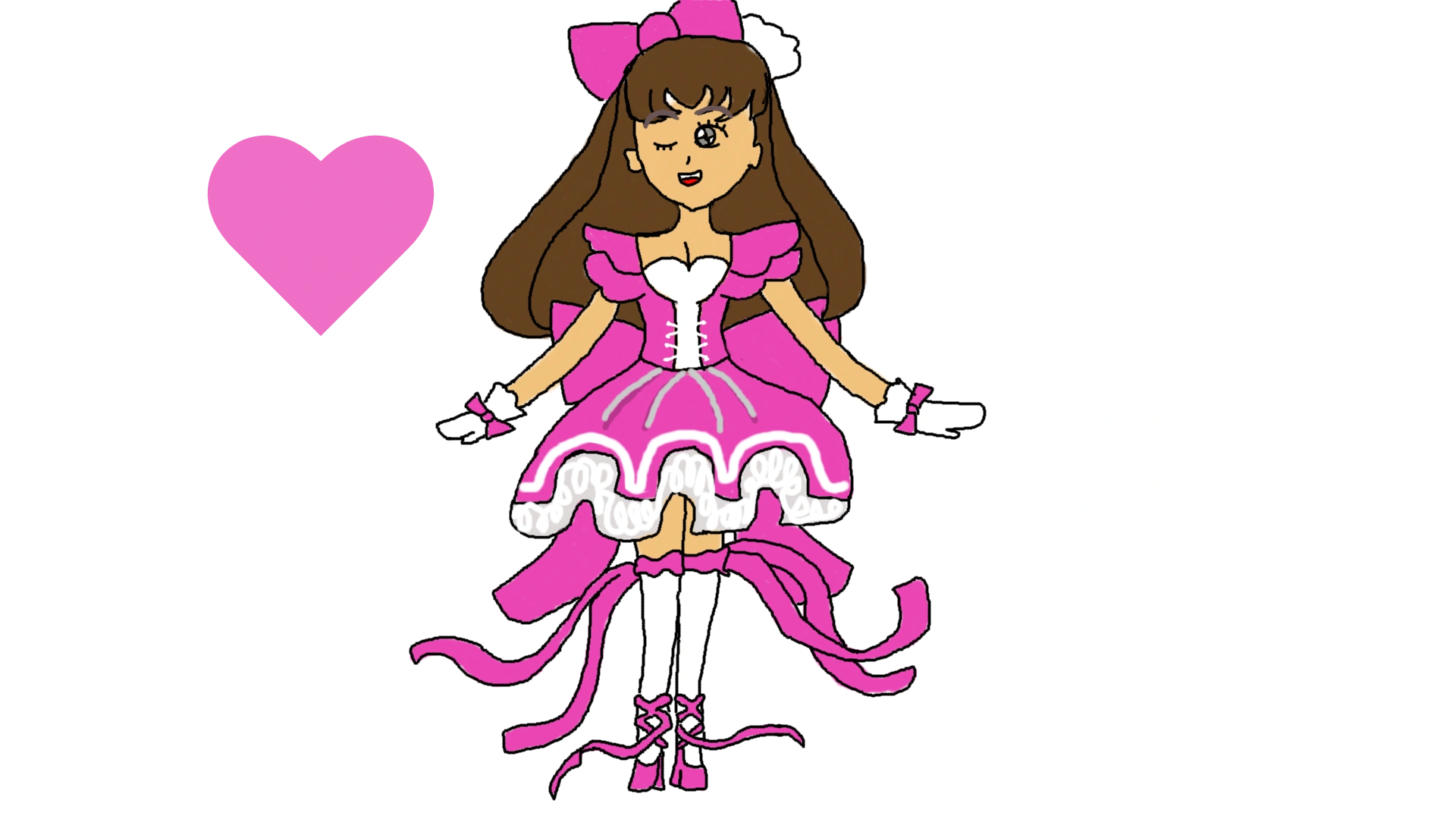 I drew the dear dollie set. Fandom