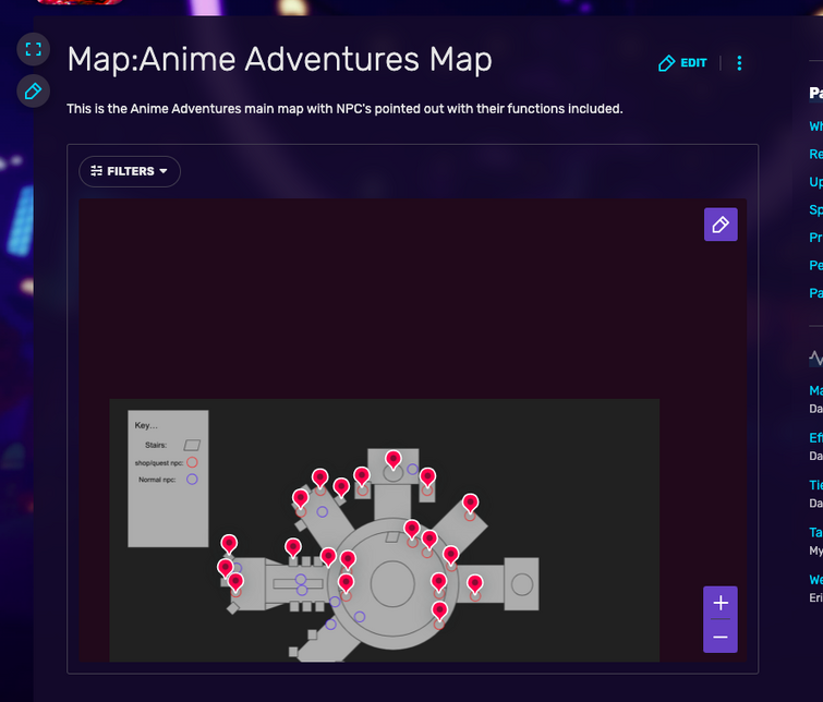 Infinity Castle, Anime Adventures Wiki