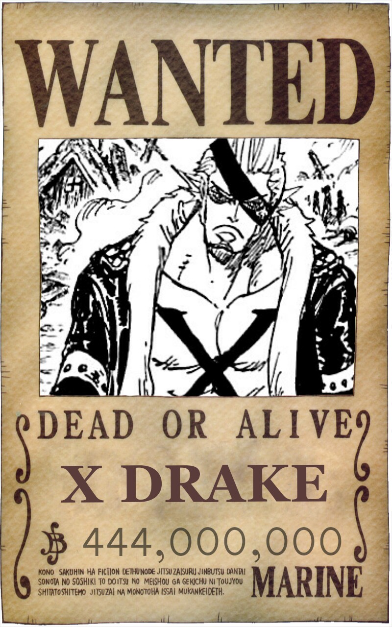 One Piece: X Drake Is Surely Alive & Will Align With Luffy