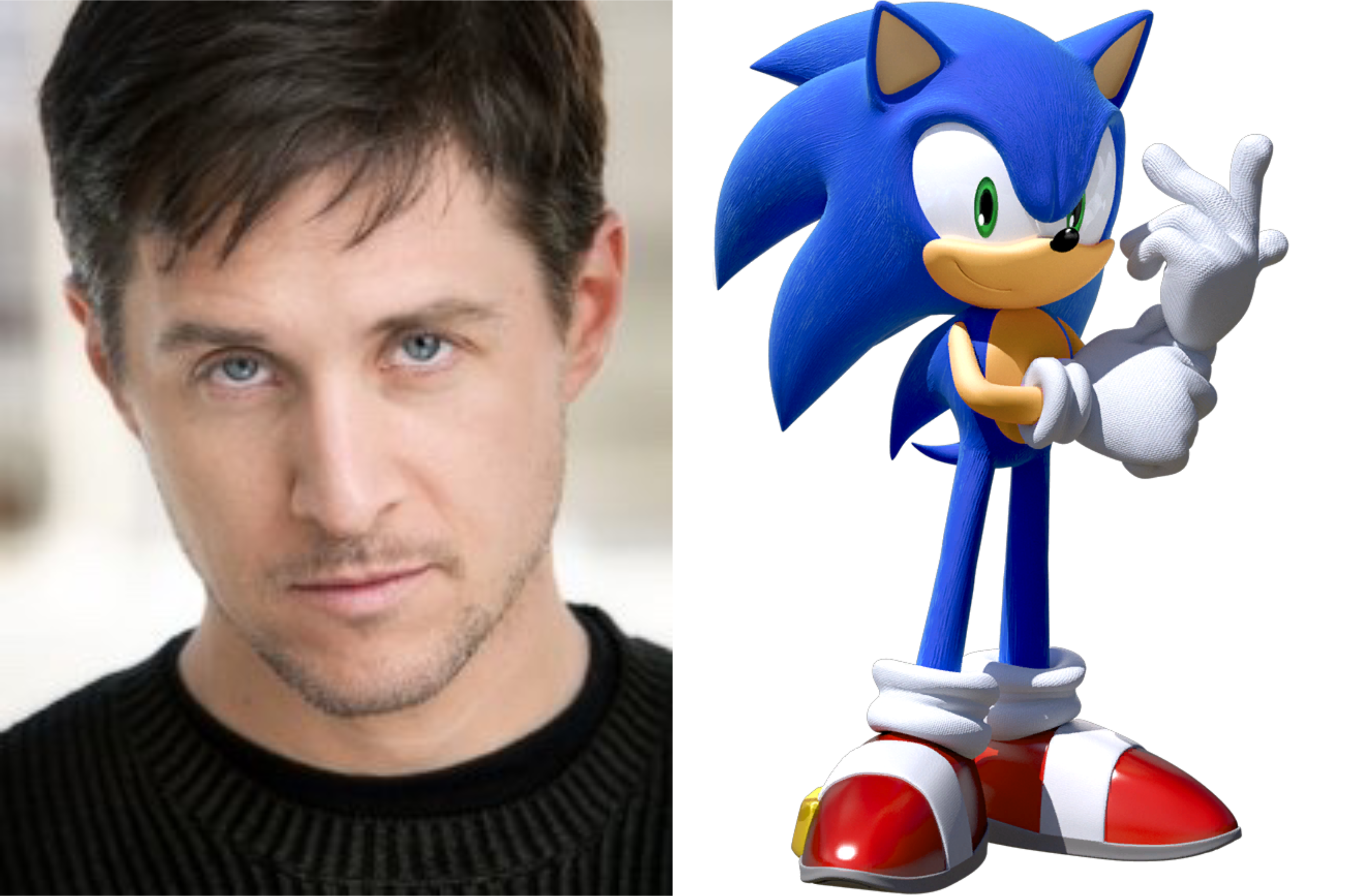 Who voices Sonic in Sonic Prime cast and why is he familiar?