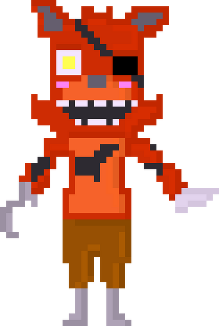 Pixelated version of me by Foxydraws26 on Newgrounds