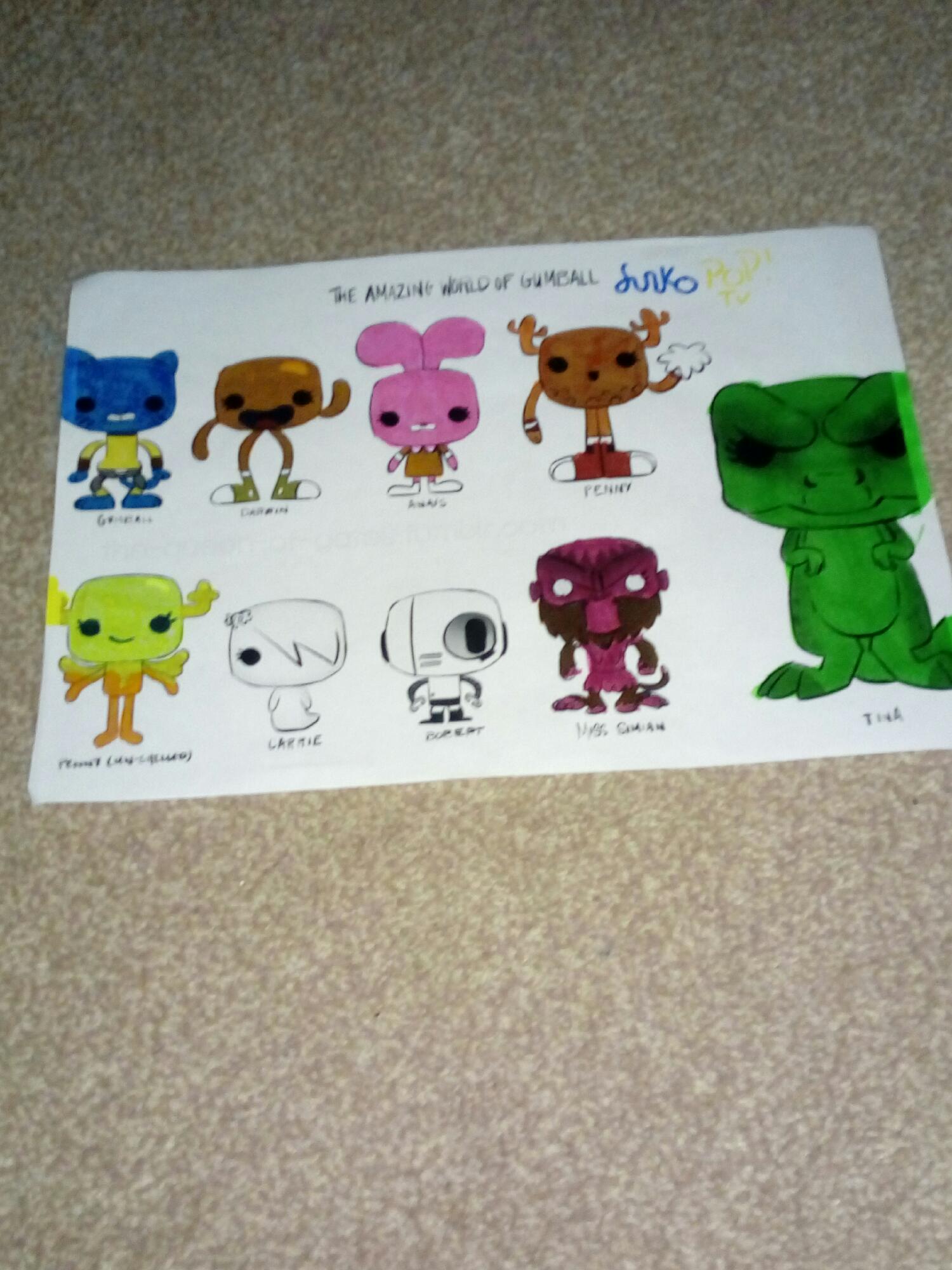 gumball funko pop