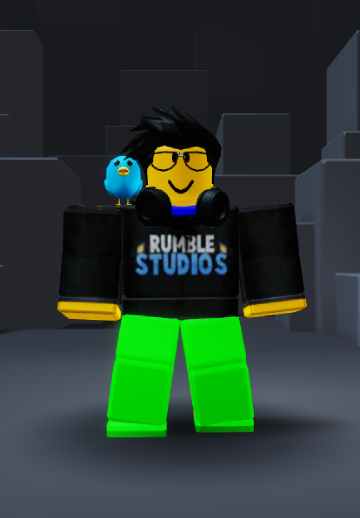 I Just Bought The Rumble Studios Hoodie But I Don T Like How It Looks On My Avatar Fandom - roblox rumble studios