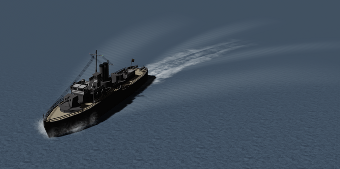Ship wakes