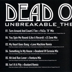 輸入2discs LP Dead Or Alive Unbreakable_The Fragile Remixes DEMREC719 Demon Records /00520 Dead Or Alive - Unbreakable - The Fragile Remixes (Vinyl 2LP