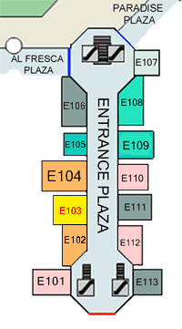 Entrance Plaza First Floor