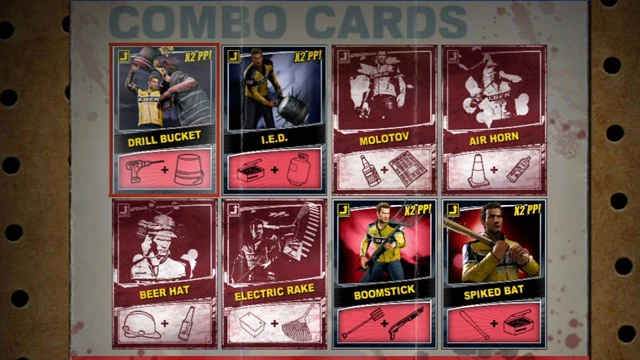 Combo Cards | Dead Rising Wiki | Fandom