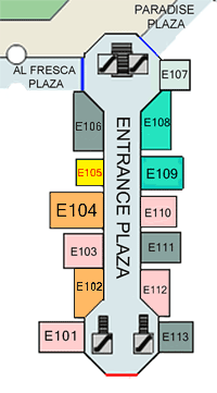 Entrance Plaza First Floor