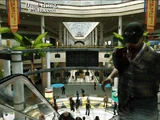 Dead rising zombies entrance plaza top of escalator looking down