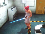 Dead rising laser sword and ghoul