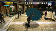 Dead rising parasol hitting zombies in al fresca (3)