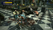 Dead rising Frank hit by weapons cart in seons