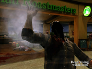 Dead rising zombies burnt by frying pan (5)