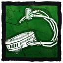 Stromführender Draht