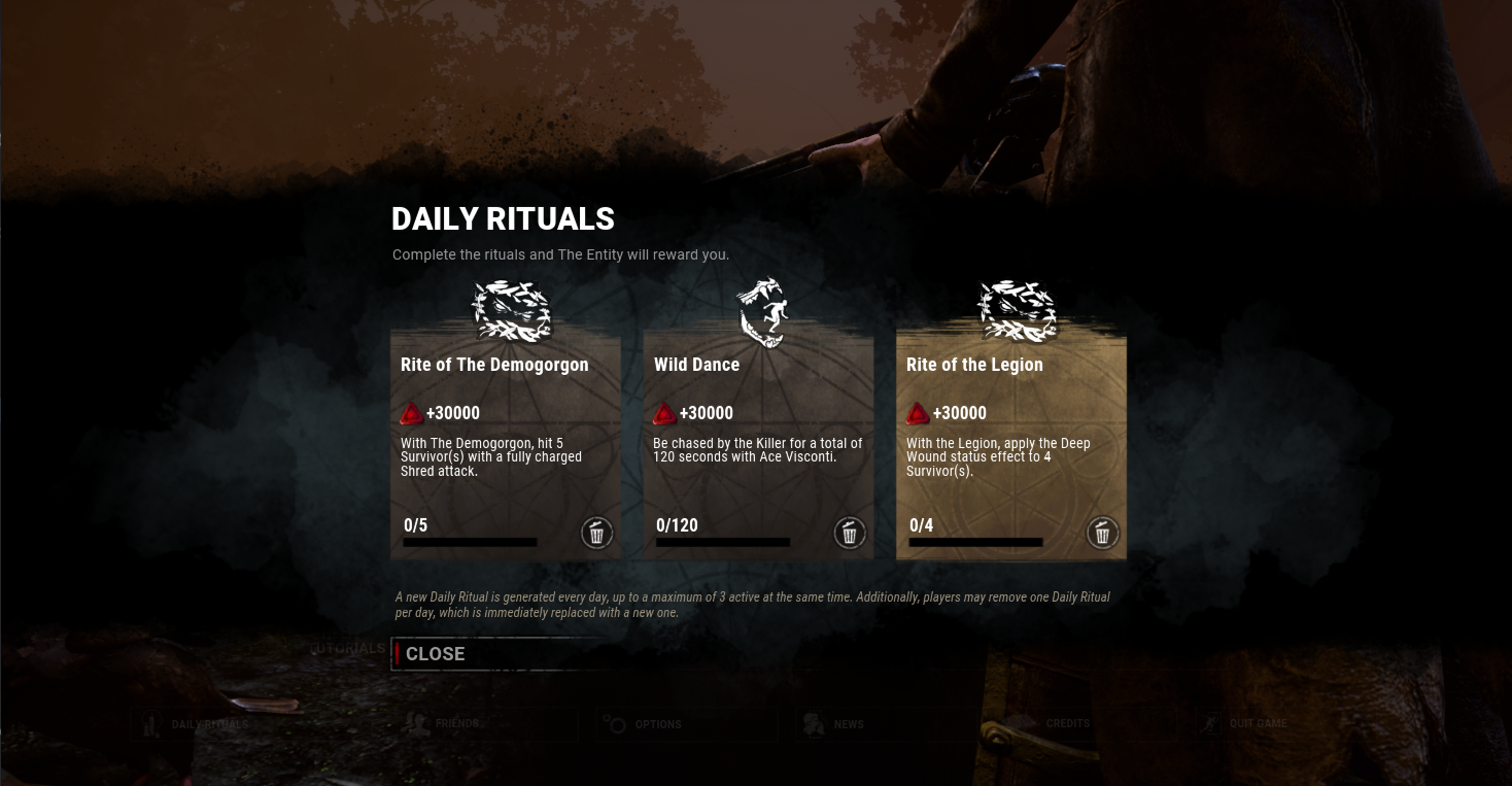 Daily Rituals Official Dead By Daylight Wiki