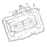 Cassette de Musique Fumante}}
