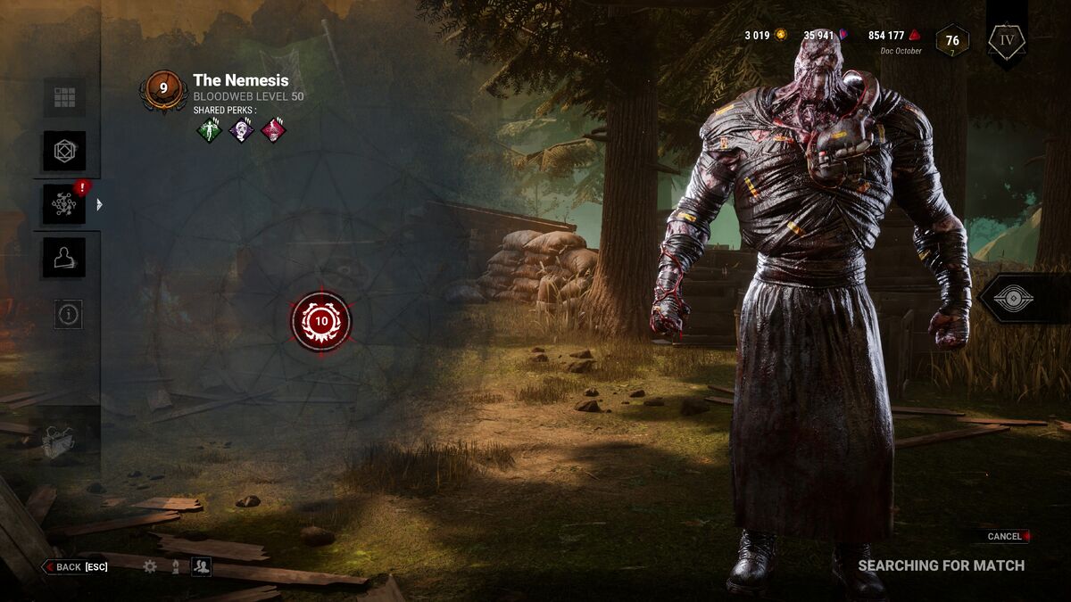 The Nemesis guide for Dead by Daylight