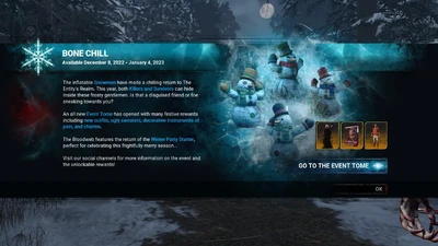 BoneChill 2022 EventPopup