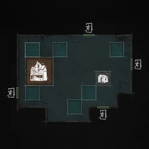 An official Map Outline image used in the Thai version of Dead by Daylight