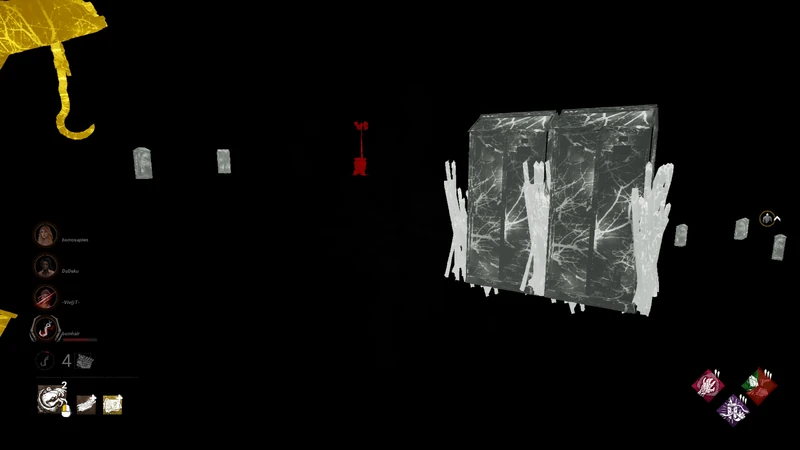 Lockers close to a hooked Survivor cannot be teleported to