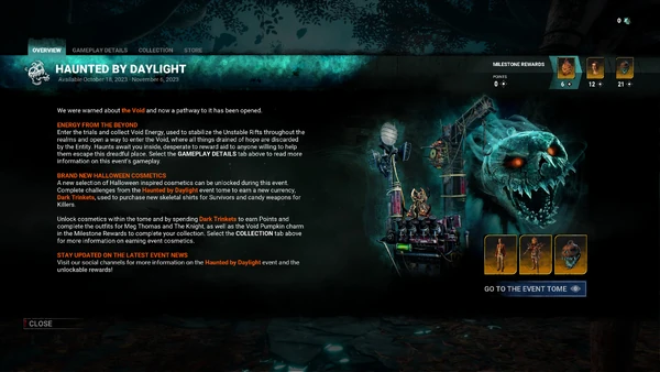 HauntedByDaylight2023 EventTome