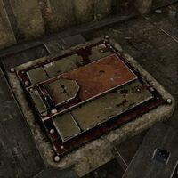 A closed Hatch before the Graphical Update.