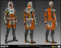 'E.V.A. Suit' Concept Art №2