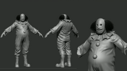 Modèle de Skin du Clown (Sans Texture)