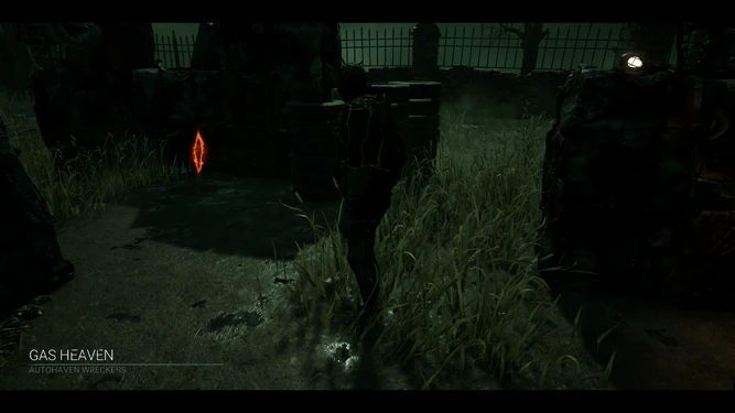 Il Glifo Arancione generato davanti al Killer.