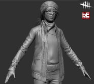 Modèle de Claudette #1 (Sans Texture)