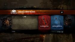 The Hallowed Blight - Official Dead by Daylight Wiki