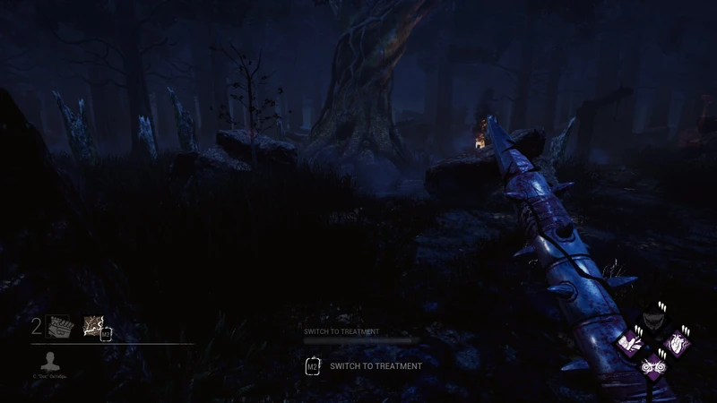 Crescent Moon Bouquet's effect on the lighting conditions.