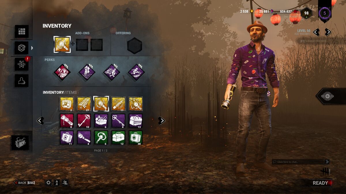 Items and Add-Ons - Dead by Daylight Guide - IGN