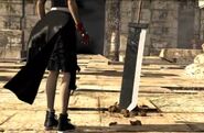 Tifa being teased on the remake version