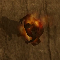 Flaming Black Rumbler