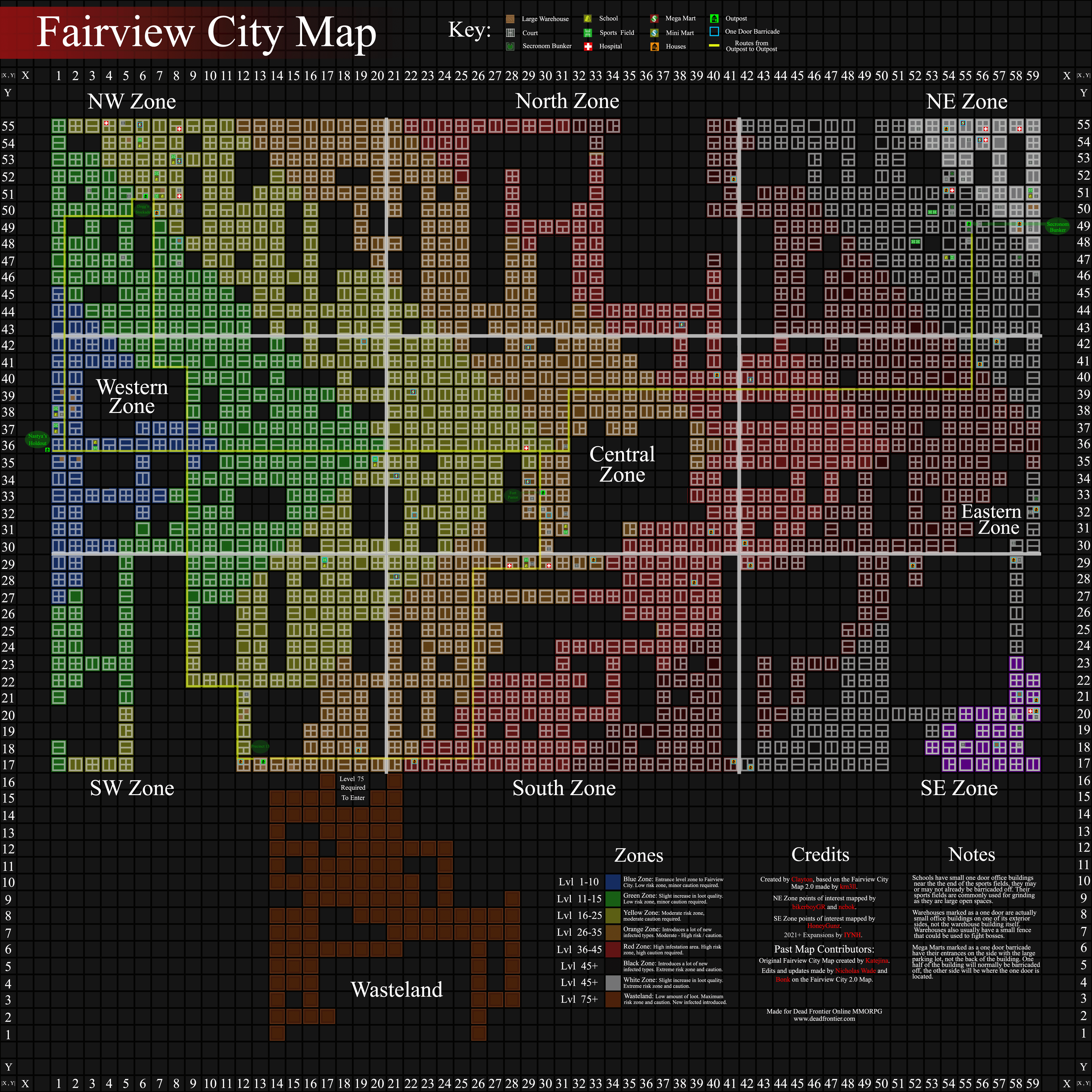 dead frontier 2 map