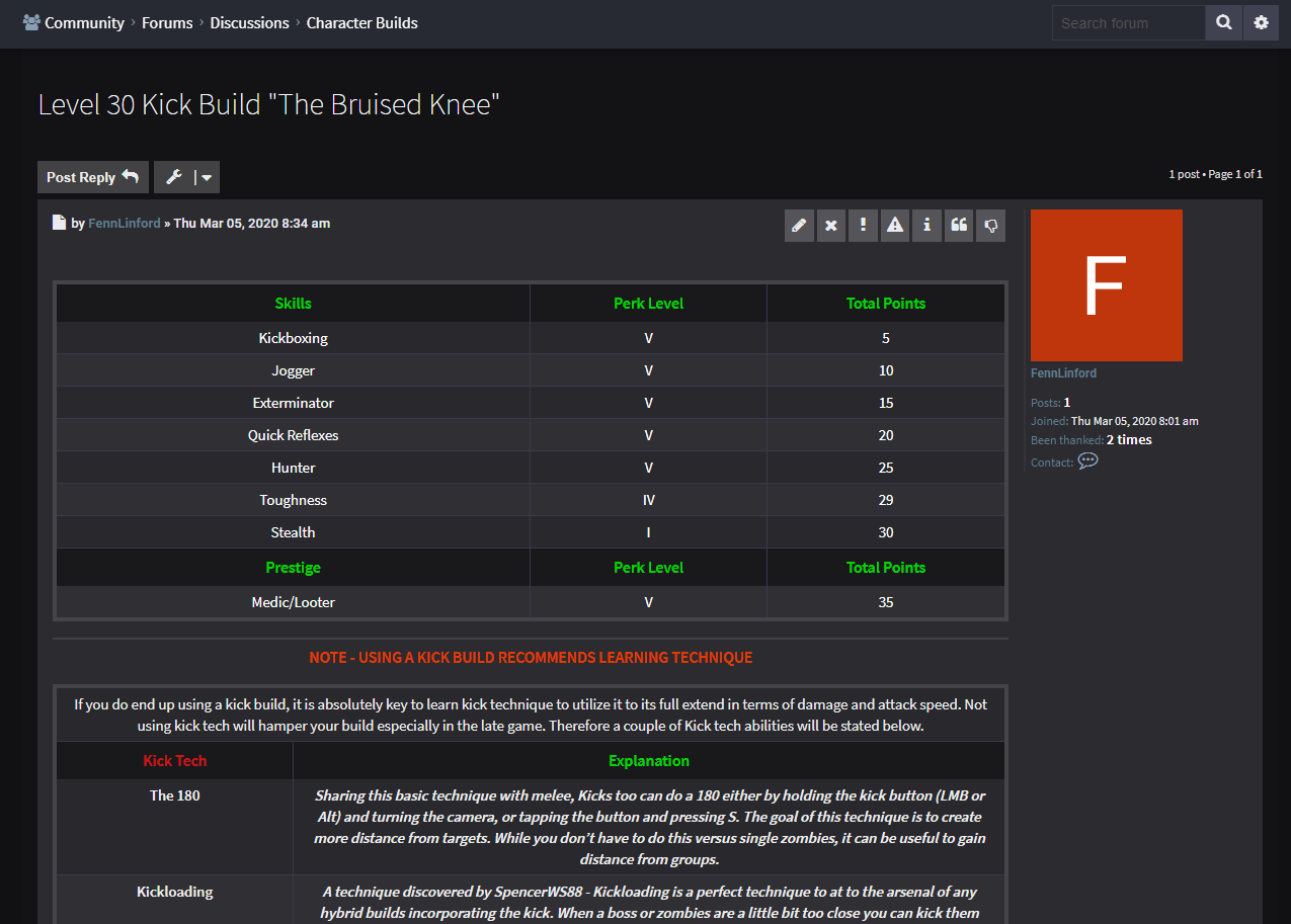 Character Build Guide Dead Frontier Ii Wiki Fandom