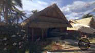 The exterior of Bungalow 6 in the Definitive Edition