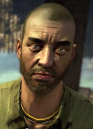 A headshot of Houston in the original game