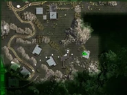 Местонахождение бунгало доктора Нгуена. Карта (DI)