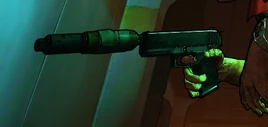 EDI Silenced pistol