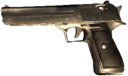 A heavy pistol