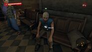 Rian sitting in the Church